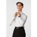 Chemise pour danses de Salon blanche S-2 (de la 182 cm la taille)