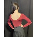 Body taneczne basic bordeaux 34