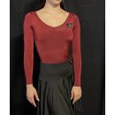 Body taneczne basic bordeaux 36