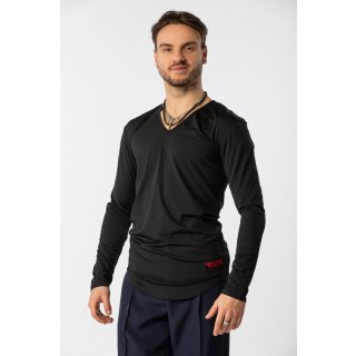 Langes Shirt Marius schwarz XL