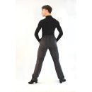 Dance trousers with an elastic waist Maxim - grey