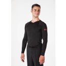 Chemise de danse à manches longues Noire XXS