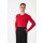 Basicshirt langarm rot S