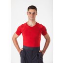Basicshirt kurzarm rot S