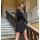 Shirt dress Melania black for woman  M