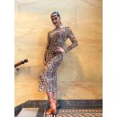 Long Leopard Dress