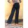 Wide Womens Dance Trousers with Pinstripes M/L