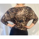 Tanzoberteil „Nadia“ – Elegantes Shirt mit Leoprint