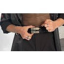 Automatik-Ledergürtel mit Metallschnalle