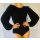 Body de danse « ALISA » – Noir