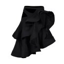 Latin Skirt Model A62 Black (without flower) by UDance
