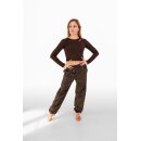Shirt Selina mit Cut-Out am Ausschnitt  – Schwarz